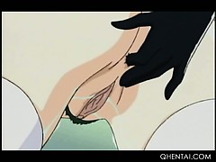 Hentai girl in ropes and chains pussy teased hard gets wet