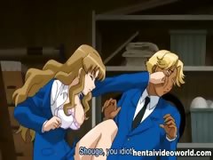 Out door group fuck in hentai movie